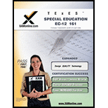 TExES Special Education EC-12 161 Teacher Certification Test Prep Study Guide ( - Sharon Wynne