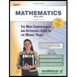 GACE Mathematics 022, 023 Teacher Certification Study Guide Test Prep - Sharon A. Wynne