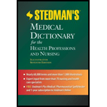 Stedmans Medical Dictionary for Health Professionals   With CD