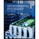 Environmental Psychology for Design