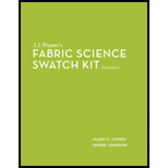 J.J. Pizzutos Fabric Science Swatch Kit (New Only)