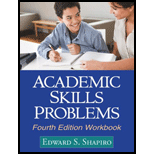 Academic Skills Problems Workbook