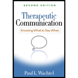 Therapeutic Communication