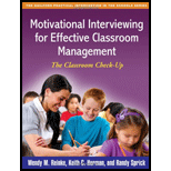 Motivational Interviewing for Effective Classroom Management