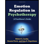 Emotion Regulation in Psychotherapy