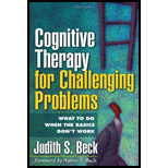 Cognitive Therapy for Chalenging Problems