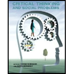 Critical Thinking and Social Problems