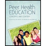 Peer Health Education Concepts and Co