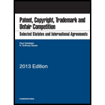 Selected Stat. and International Agreements 2013