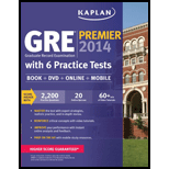 GRE Examination, 2014 Edition  Premier Program   With Dvd