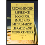 Recommended Reference Books for Small and Medium sized Libraries and Media Centers