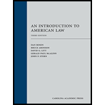 Introduction to American Law 3RD 17 Edition, by Gerald Paul McAlinn and Daniel Rosen - ISBN 9781611638455