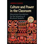 Culture and Power in the Classroom Educational Foundations for the Schooling of Bicultural Students