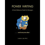 Power Writing   Quick Ref for Managers