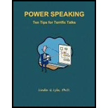 POWER SPEAKING TEN TIPS FOR TERRIFIC T