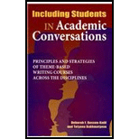 Including Students in Academic Conversations  Principles and Strategies for Teaching Theme Based Writing Courses Across the Disciplines