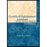 Certified Ophthalmic Assistant Examination