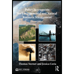 Policy Instruments for Environmental and Natural Resource Management