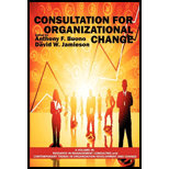 Consultation for Organizational Change