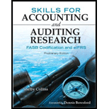 Skills for Accounting and Auditing Research (Prelim)