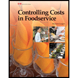 Controlling Costs in Foodservice