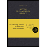 Novum Testamentum Graece (Foreigh Language)