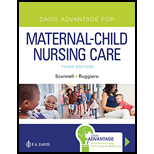 Davis Advantage for Maternal Child Nursing Care   With Code 3RD 22 Edition, by Meredith J Scannell - ISBN 9781719640985