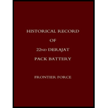 Historical Record Of 22nd Derajat Pack Battery - Battery