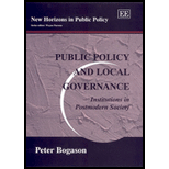 Public Policy and Local Governance