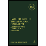 IMPLIED LAW IN THE ABRAHAM NARRATIVE