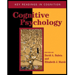 Cognitive Psychology Key Readings