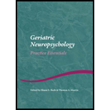 Geriatric Neuropsychology