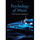 Psychology of Music From Sound to Significance