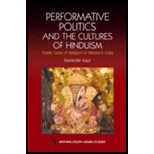 Performative Politics and Cultures Of