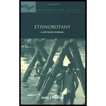 Ethnobotany  Methods Manual