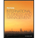 International Business and Management