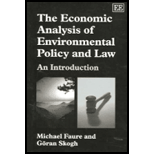 Economic Analysis Of Environmental Policy And Law An Introduction