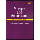 Mergers and Acquisitions