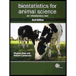 Biostatistics for Animal Science