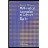 Mathematics Approaches to Software Quality