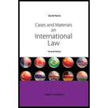 Cases and Materials on International Law (Canadian)