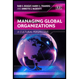 Managing Global Organizations A Cultural Perspective