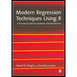 Modern Regression Techniques Using R