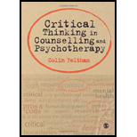 Critical Thinking in Counselling and Psychotherapy