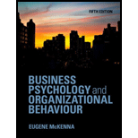 Business Psychology and Organizational Behaviour