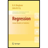 Regression Linear Models in Statistics