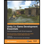 Unity 3. X Game Development Essentials