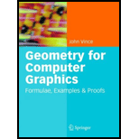 Geometry for Computer Graphics Formulae, Examples and Proofs