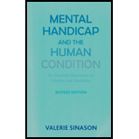 Mental Handicap and the Human Condition Analytic Approach to Intellectual Disability