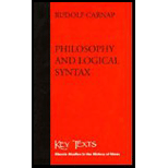 Philosophy and Logical Syntax